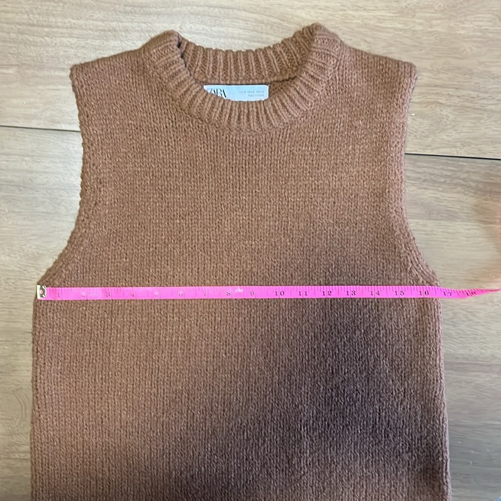 ZARA Sweater vest - Picture 4 of 7
